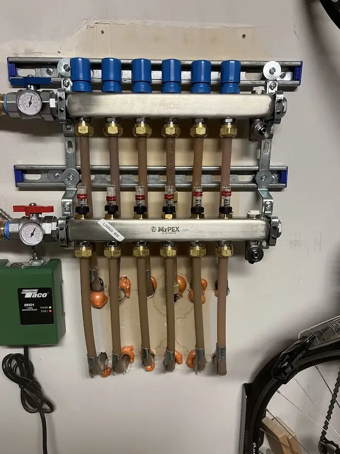 Plumber performing Leak Detection at a residential property in Ansonia